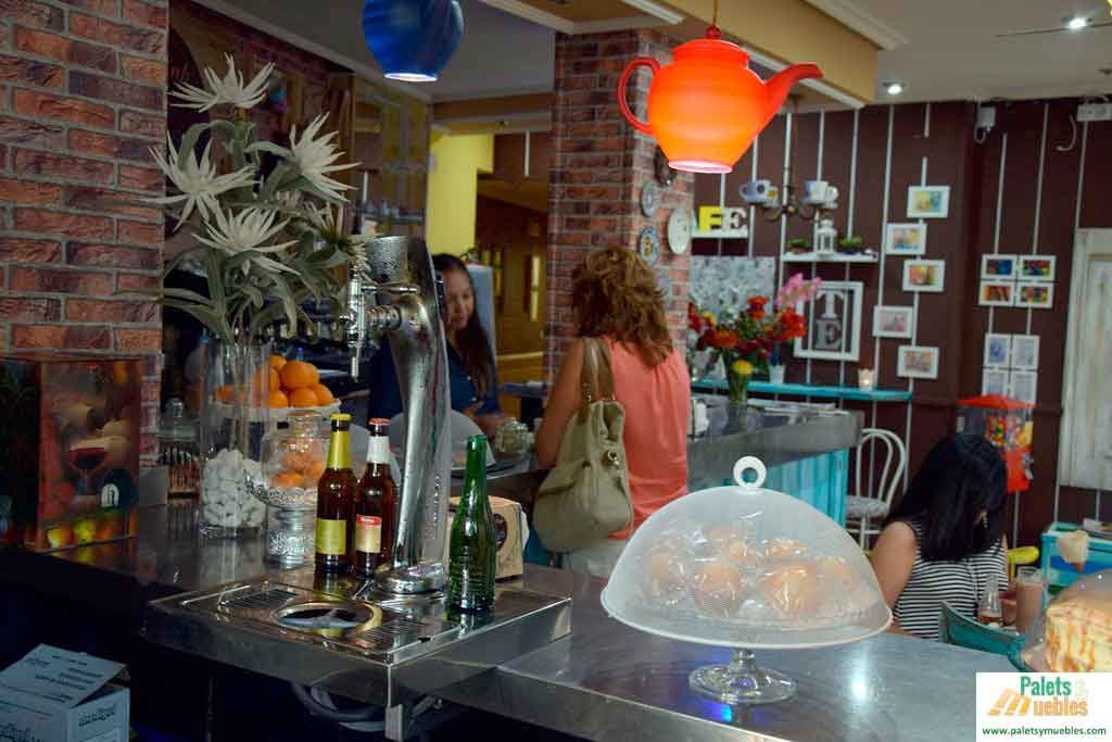 decoracion vintage, cafeteria